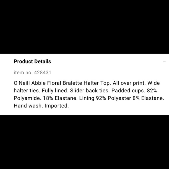 NWT 2 PC O’Neill Abbie Floral Bikini - Picture 12 of 15